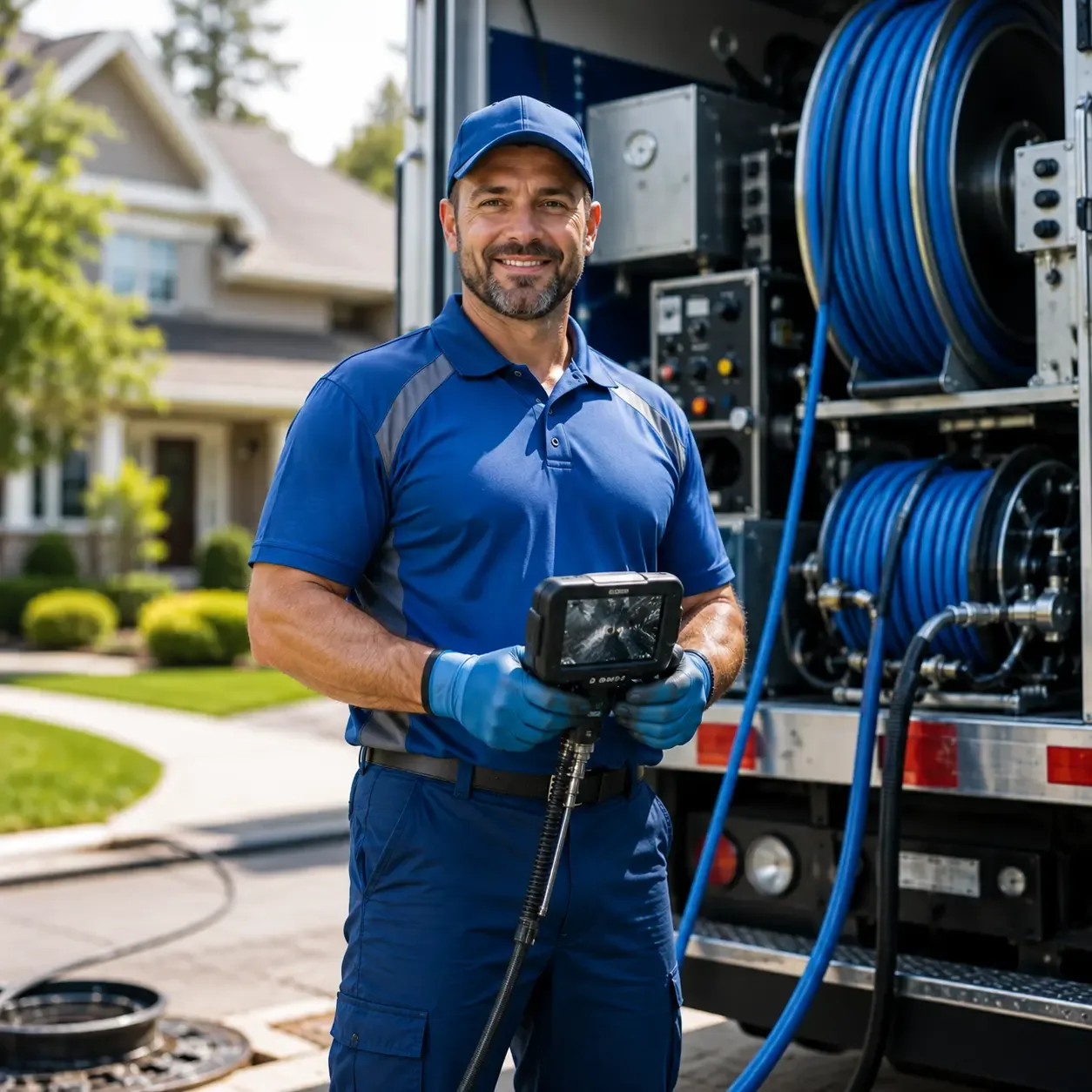 Local outdoor drain cleaning specialists in Iron Mountain, MI
